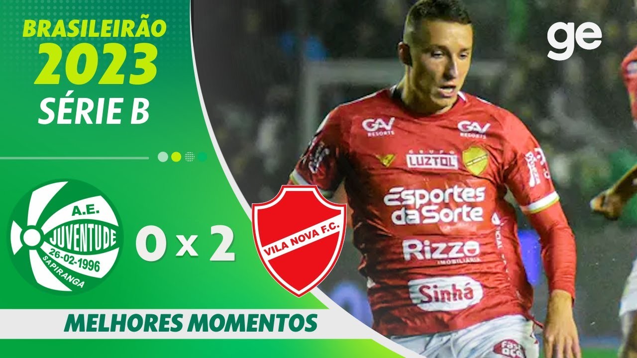 #ไฮไลท์ฟุตบอล [ ยูเวนตูเด้ 0 - 2 วิลา โนวา ] บราซิล ซีรี่ย์ บี 2023