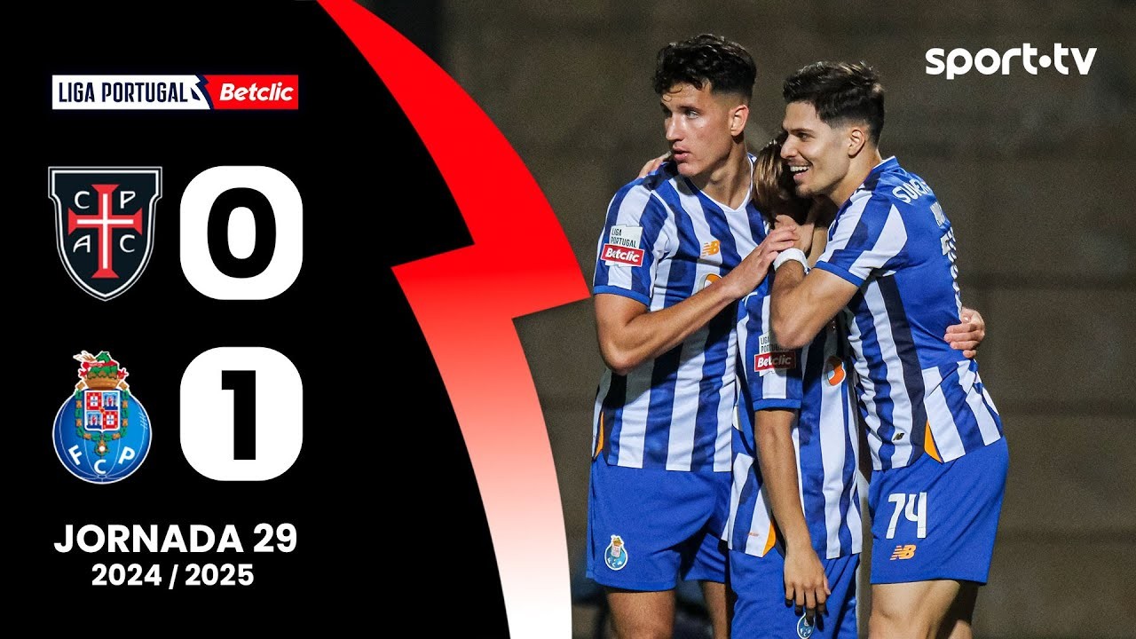 #ไฮไลท์ฟุตบอล [ คาซ่า เพีย เอซี 0 - 1 เอฟซี ปอร์โต้ ] ลีกา ซาเกรส โปรตุเกส 2025/13.4.68
