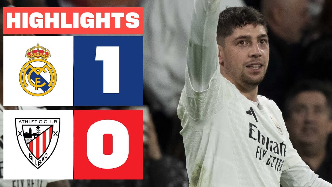 #ไฮไลท์ฟุตบอล [ เรอัล มาดริด 1 - 0 แอธเลติก บิลเบา ] ลาลีก้า สเปน 2025/21.4.68