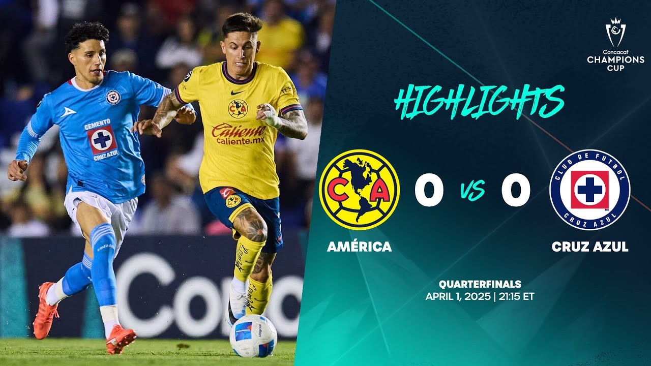 #ไฮไลท์ฟุตบอล [ คลับ อเมริกา 0 - 0 ครูซ อาซูล ] คอนคาเคฟ แชมเปี้ยนส์ คัพ 2025/2.4.68