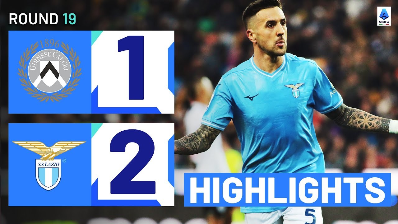 #ไฮไลท์ฟุตบอล [ อูดิเนเซ่ 1 - 2 ลาซิโอ ] กัลโช่ เซเรียอา อิตาลี 2024/8.1.67