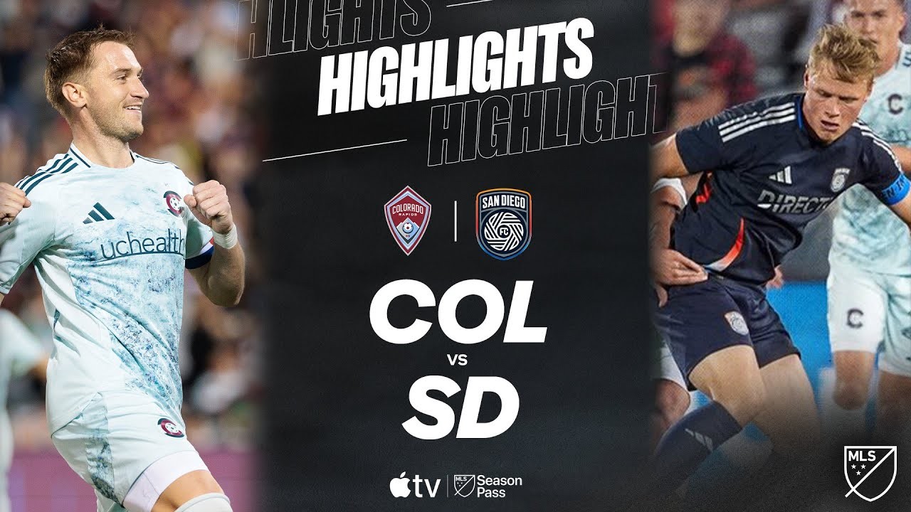 #ไฮไลท์ฟุตบอล [ โคโลราโด้ ราปิดส์ 3 - 2 ซานดิเอโก้ เอฟซี ] ยูเอสเอ เมเจอร์ลีก ซอคเกอร์ 2025/13.4.68