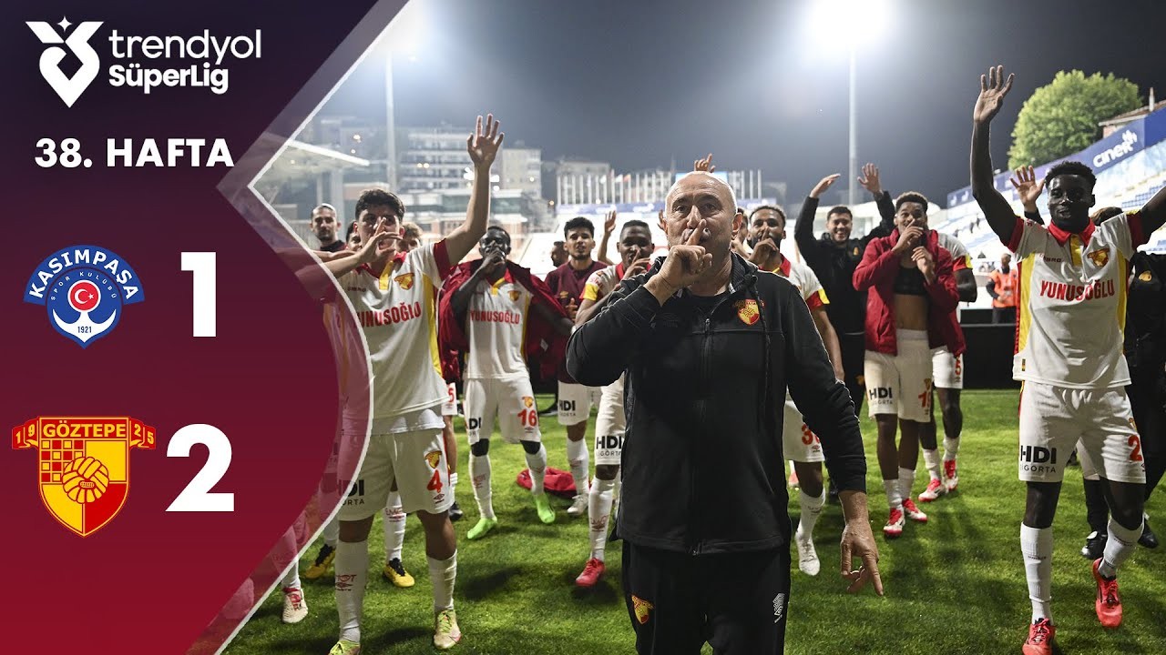 #ไฮไลท์ฟุตบอล [ คาซิมปาซ่า 1 - 2 กัซเทป ] ตุรกี ซุปเปอร์ลีก 2025/31.5.68