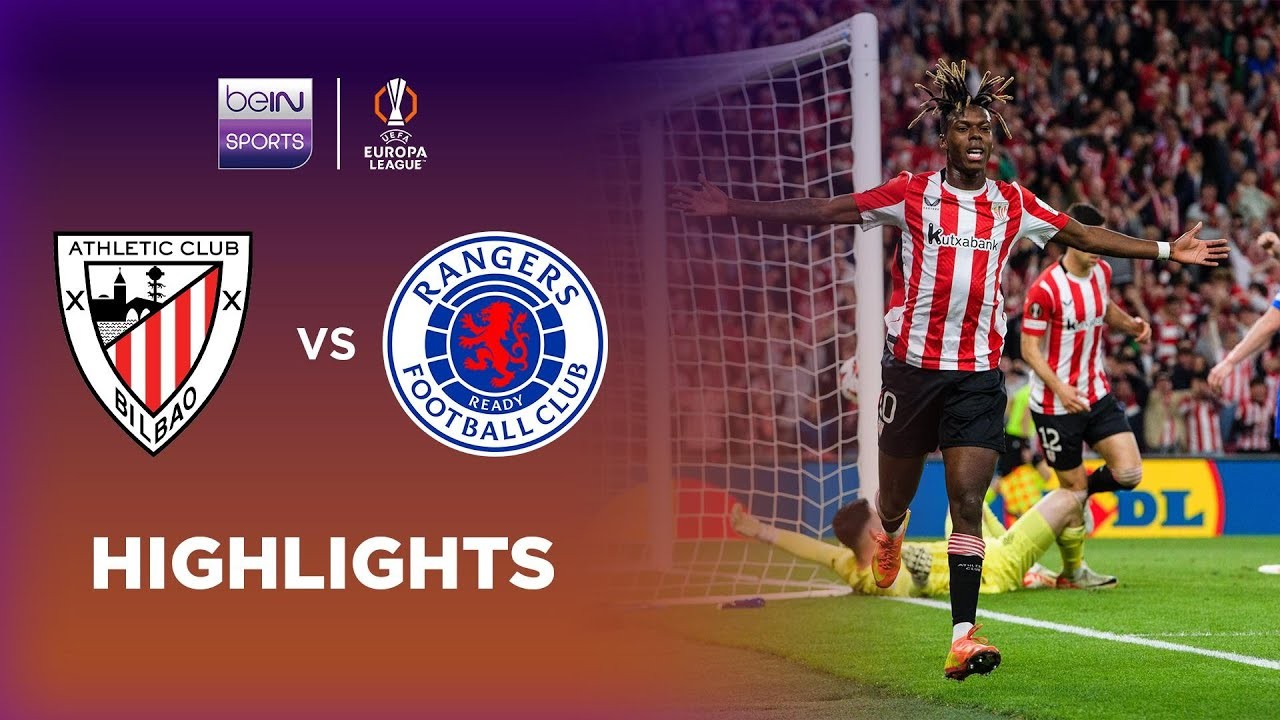 #ไฮไลท์ฟุตบอล [ แอธเลติก บิลเบา 2 - 0 กลาสโกว์ เรนเจอร์ส ] ยูฟ่า ยูโรป้า ลีก (รอบ8ทีมสุดท้าย)นัดสอง 2025/18.4.68