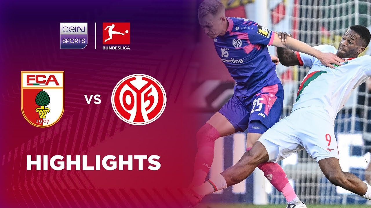 #ไฮไลท์ฟุตบอล [ เอาก์สบวร์ก 1 - 4 ไมนซ์ ] บุนเดสลีก้า เยอรมัน 2025/21.9.68