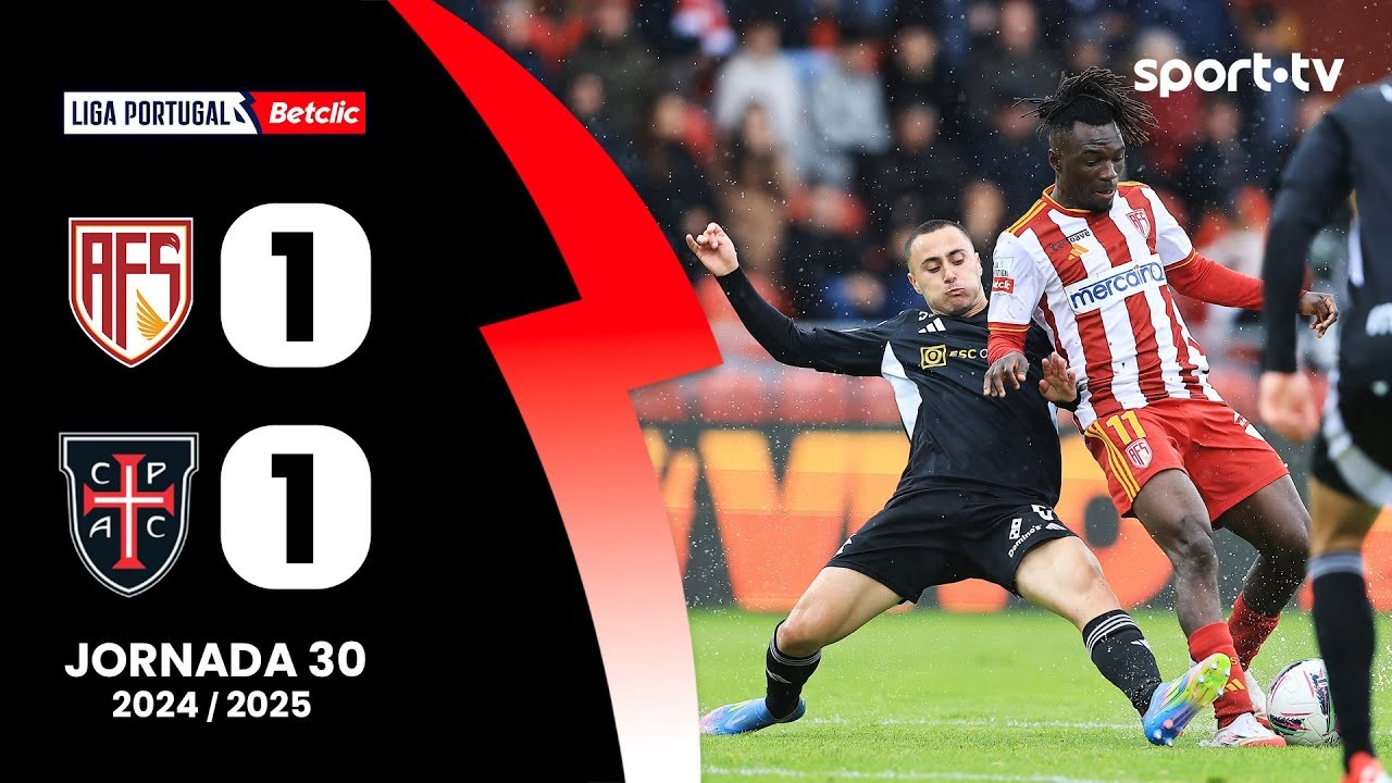 #ไฮไลท์ฟุตบอล [ เอวีเอส ฟูเตโบล 1 - 1 คาซ่า เพีย เอซี ] ลีกา ซาเกรส โปรตุเกส 2025/20.4.68