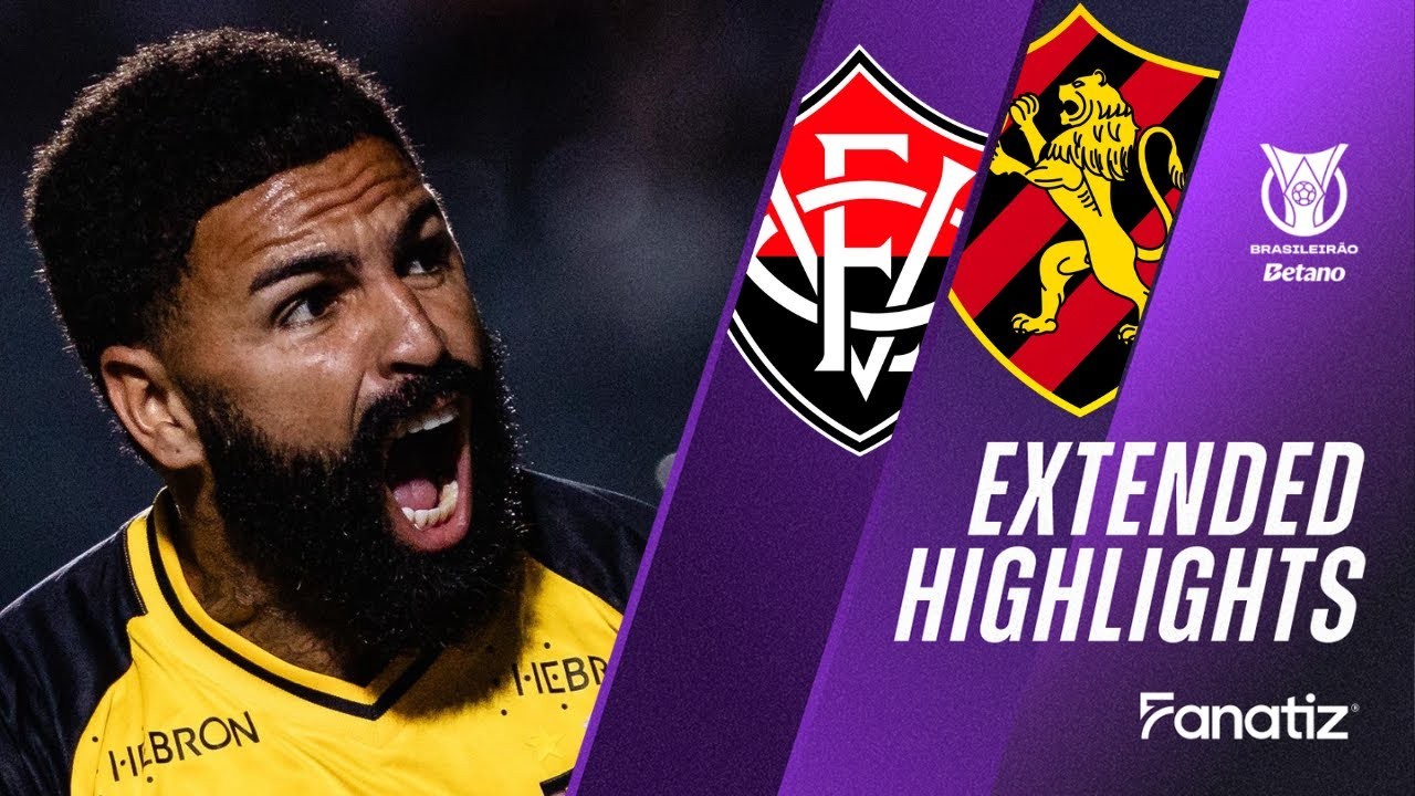 #ไฮไลท์ฟุตบอล [ วิตอเรีย บีเอ 2 - 2 สปอร์ต คลับ เรซิเฟ่ ] บราซิล ซีรี่ย์เอ 2025/24.7.68