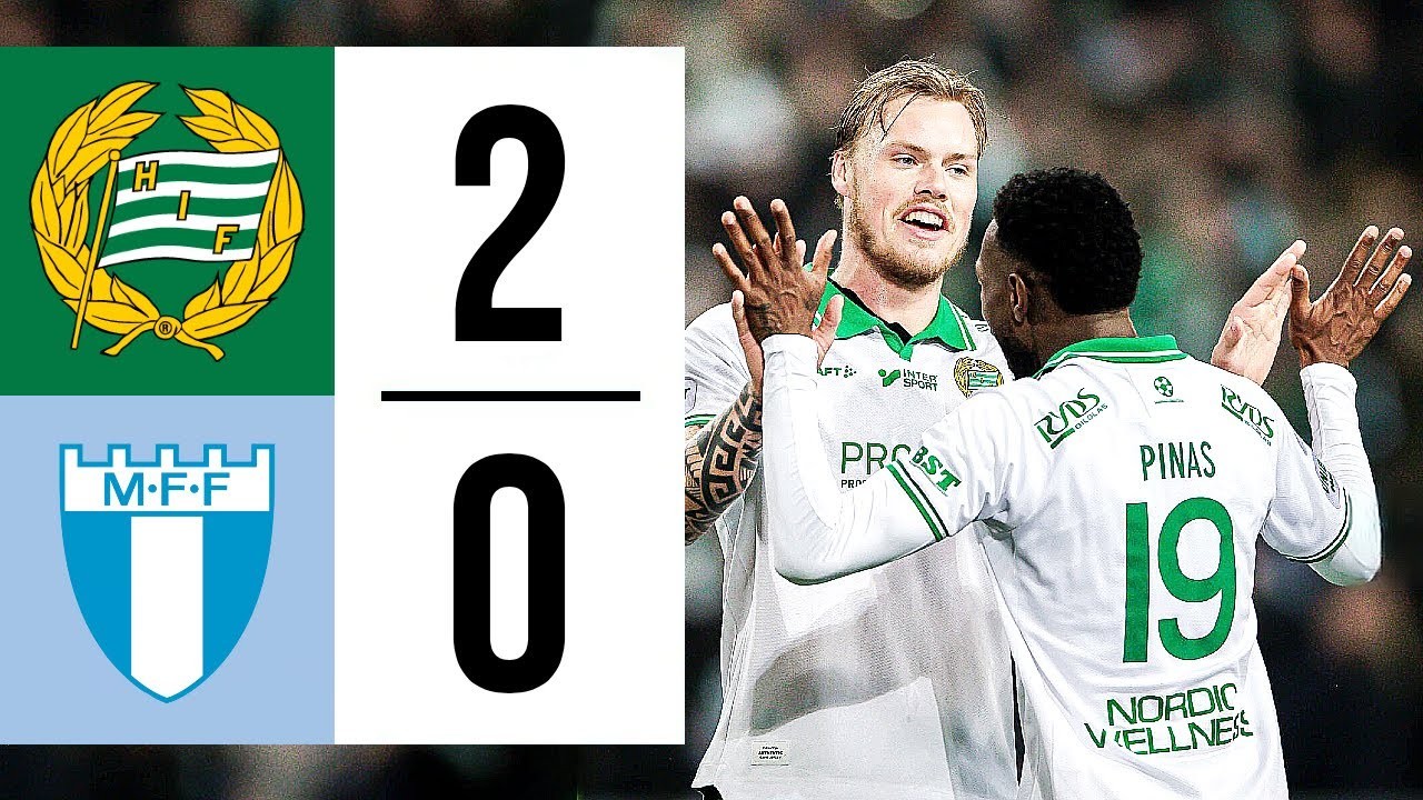 #ไฮไลท์ฟุตบอล [ ฮัมมาร์บี้ 2 - 0 มัลโม่ ] สวีเดน ออลสเวนส์คาน 2025/24.4.68