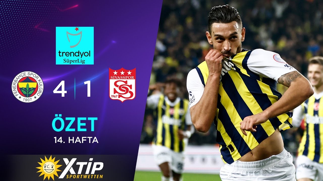 #ไฮไลท์ฟุตบอล [ เฟเนร์บาห์เช่ 4 - 1 ชีวาสสปอร์ ] ตุรกี ซุปเปอร์ลีก 2023/5.12.66