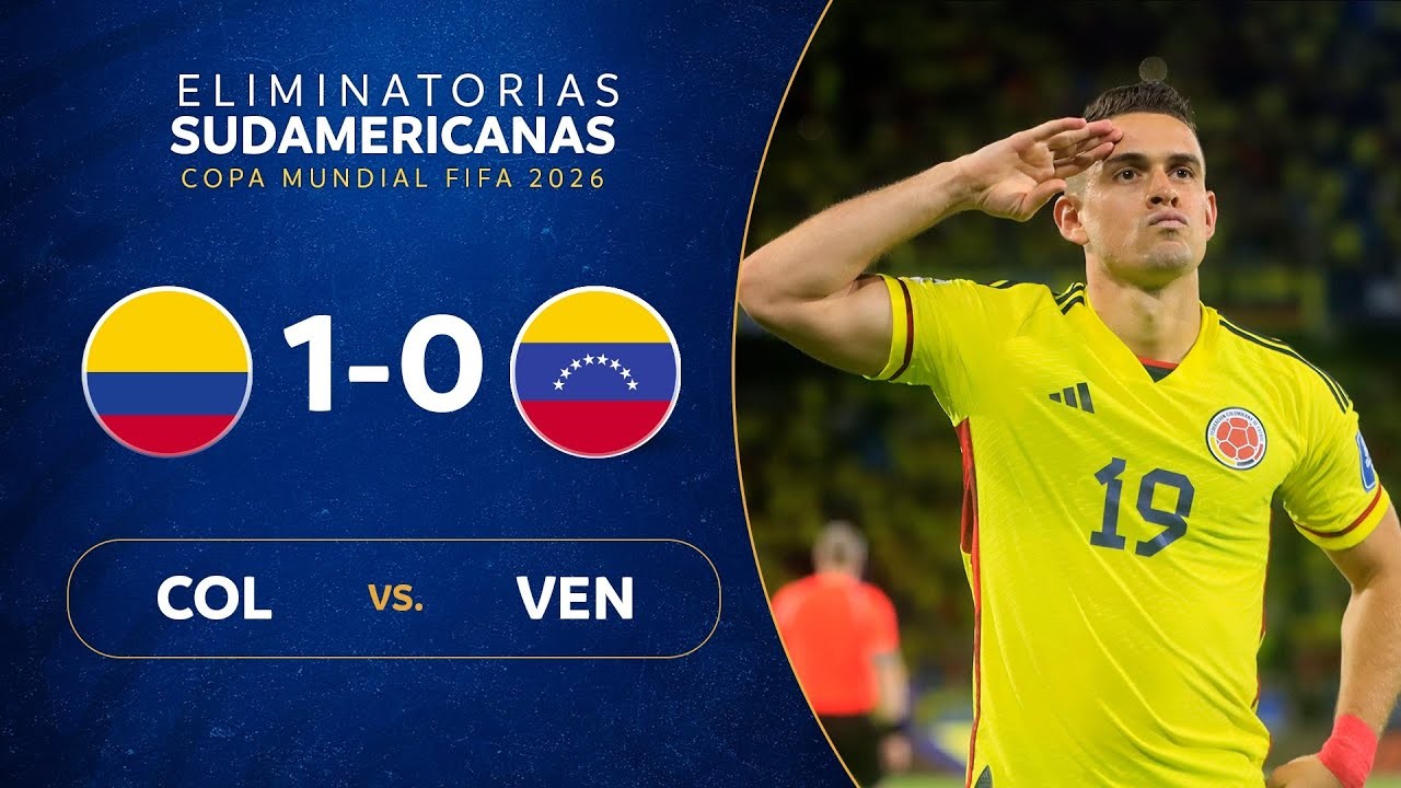 #ไฮไลท์ฟุตบอล [ โคลอมเบีย 1 - 0 เวเนซุเอลา ] ฟุตบอลโลก รอบคัดเลือก โซนอเมริกาใต้ 2023