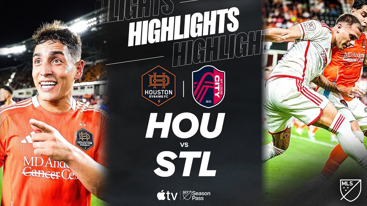 #ไฮไลท์ฟุตบอล [ ฮุสตัน ไดนาโม 1 - 0 เซนต์หลุยส์ ซิตี้ ] ยูเอสเอ เมเจอร์ลีก ซอคเกอร์ 2025/29.6.68