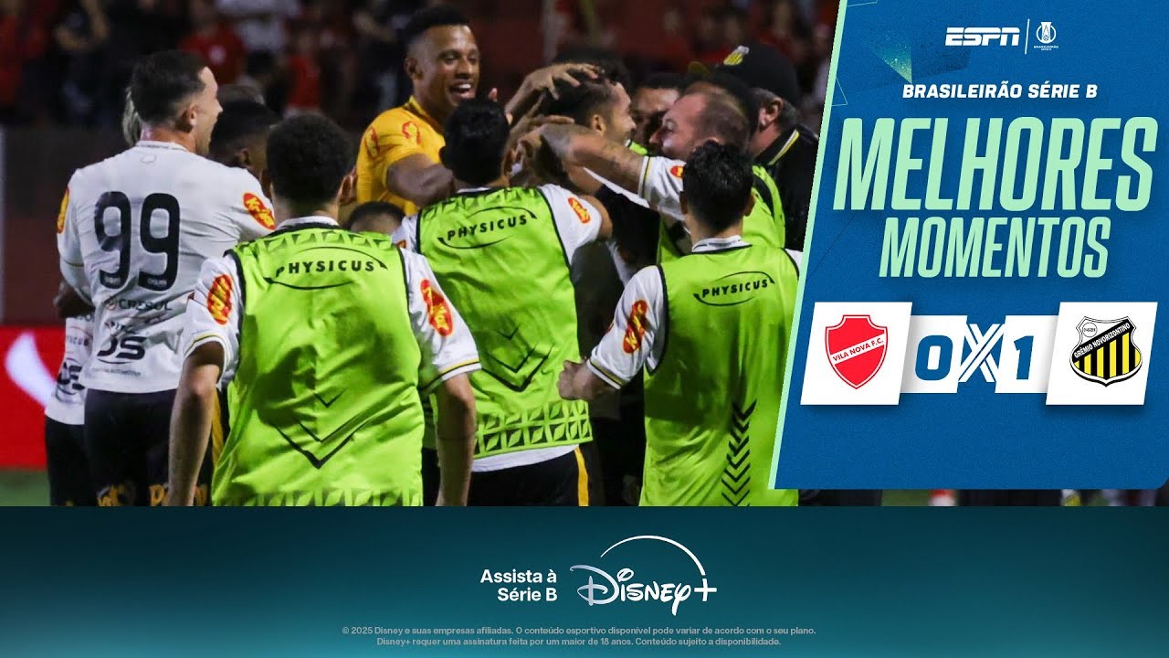 #ไฮไลท์ฟุตบอล [ วิลา โนวา 0 - 1 เกรมิโอ โนโวริซอนติโน่ ] บราซิล ซีรี่ย์บี 2025/31.5.68