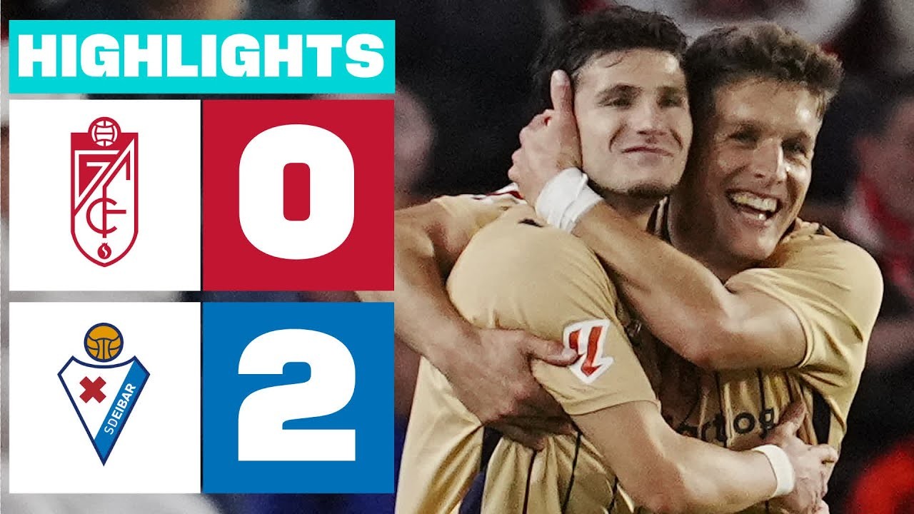 #ไฮไลท์ฟุตบอล [ กรานาด้า 0 - 2 เออิบาร์ ] อเดลันเต้ สเปน 2025/13.5.68