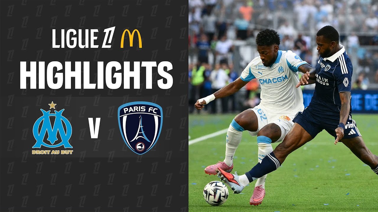 #ไฮไลท์ฟุตบอล [ โอลิมปิก มาร์กเซย 5 - 2 ปารีส เอฟซี ] ลีกเอิง ฝรั่งเศส 2025/24.8.68