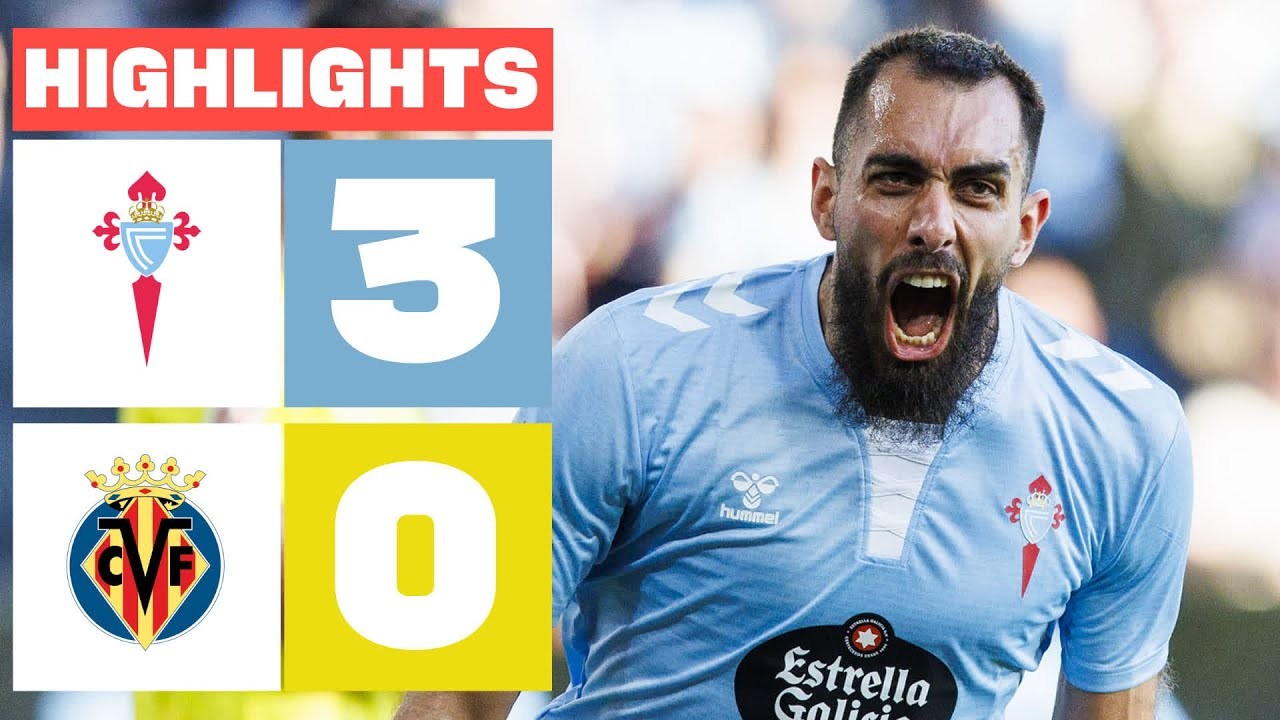 #ไฮไลท์ฟุตบอล [ เซลต้า บีโก้ 3 - 0 บียาร์เรอัล ] ลาลีก้า สเปน 2025/24.4.68