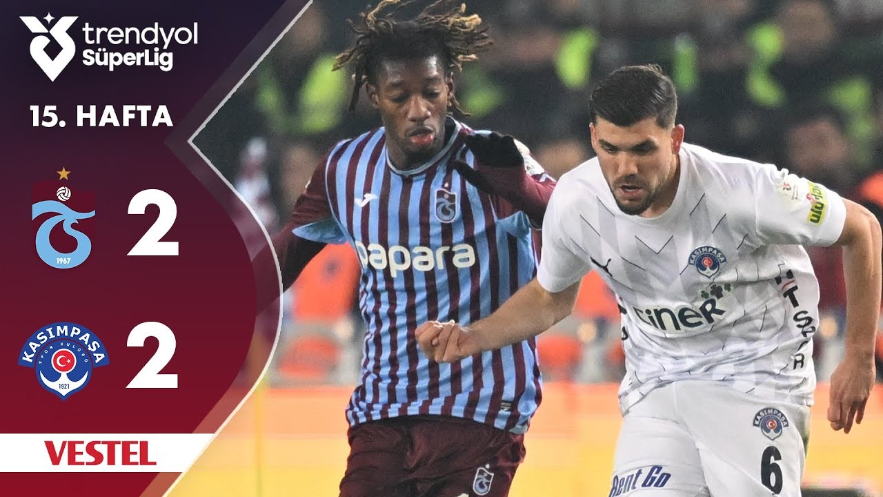 #ไฮไลท์ฟุตบอล [ แทร็บซอนสปอร์ 2 - 2 คาซิมปาซ่า ] ตุรกี ซุปเปอร์ลีก 2024/7.12.67