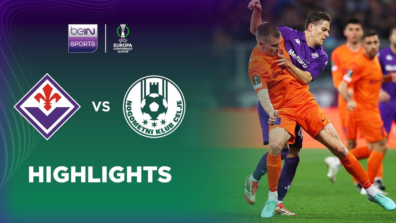 #ไฮไลท์ฟุตบอล [ ฟิออเรนติน่า 2 - 2 เอ็นเค เซลเย่ ] ยูฟ่า คอนเฟอเรนซ์ลีก (รอบ8ทีมสุดท้าย)นัดสอง 2025/18.4.68