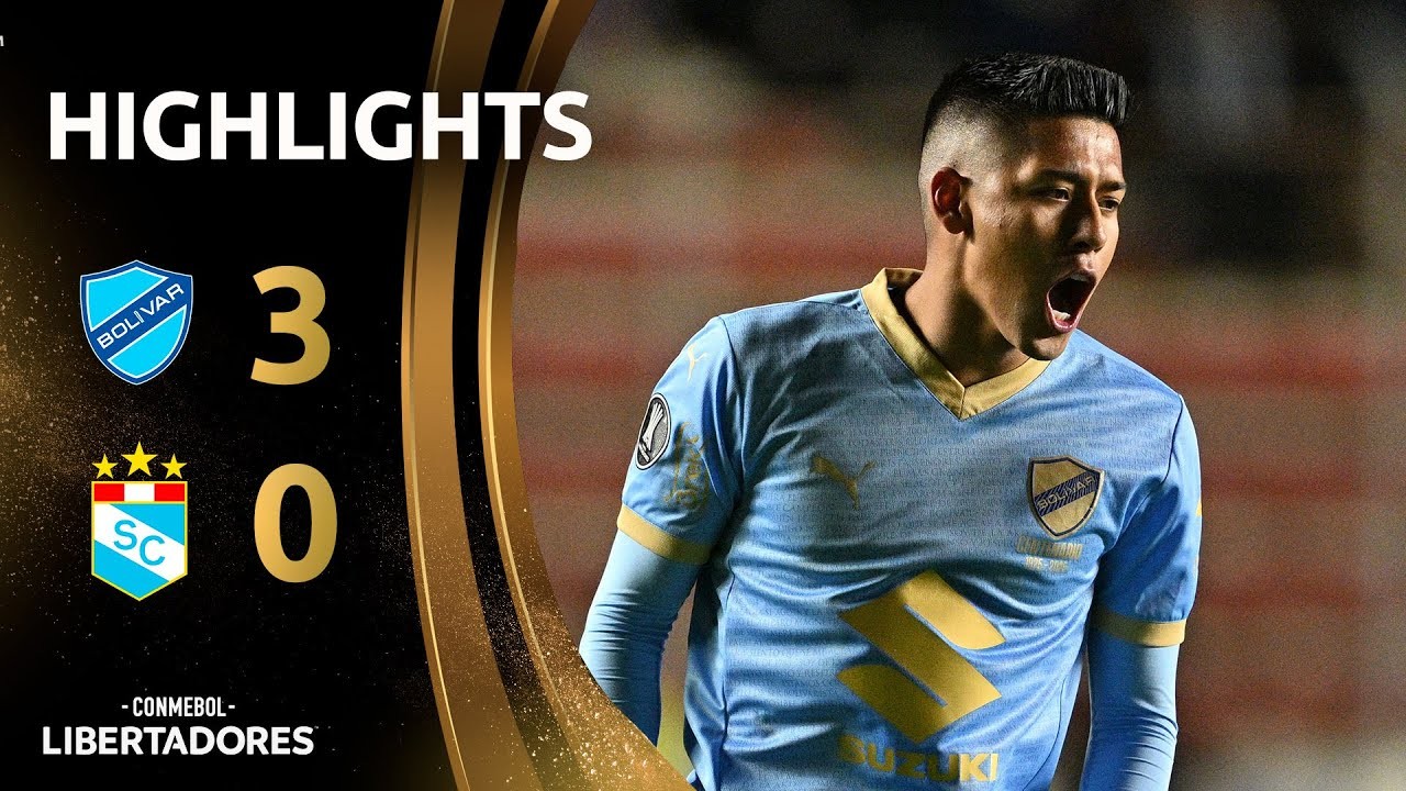 #ไฮไลท์ฟุตบอล [ โบลิวาร์ 3 - 0 สปอร์ติ้ง คริสตัล ] โคปา ลิเบอร์ตาดอเรส 2025/10.4.68
