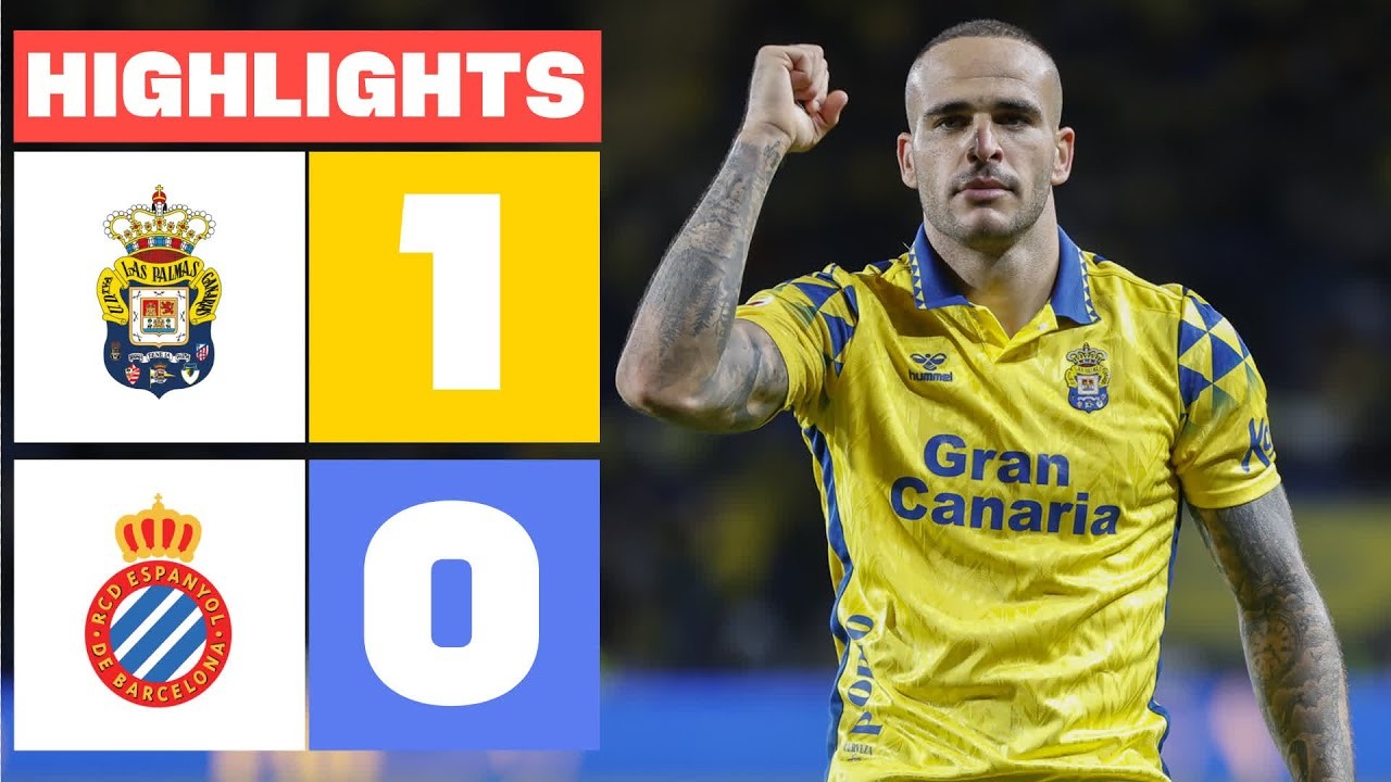 #ไฮไลท์ฟุตบอล [ ลาส พัลมาส 1 - 0 เอสปันญ่อล ] ลาลีก้า สเปน 2024/23.12.67