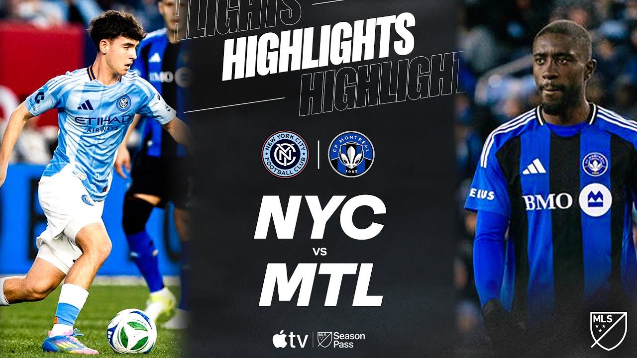 #ไฮไลท์ฟุตบอล [ นิวยอร์ก ซิตี้ 0 - 1 มอนทรีออล อิมแพ็ค ] ยูเอสเอ เมเจอร์ลีก ซอคเกอร์ 2025/11.5.68