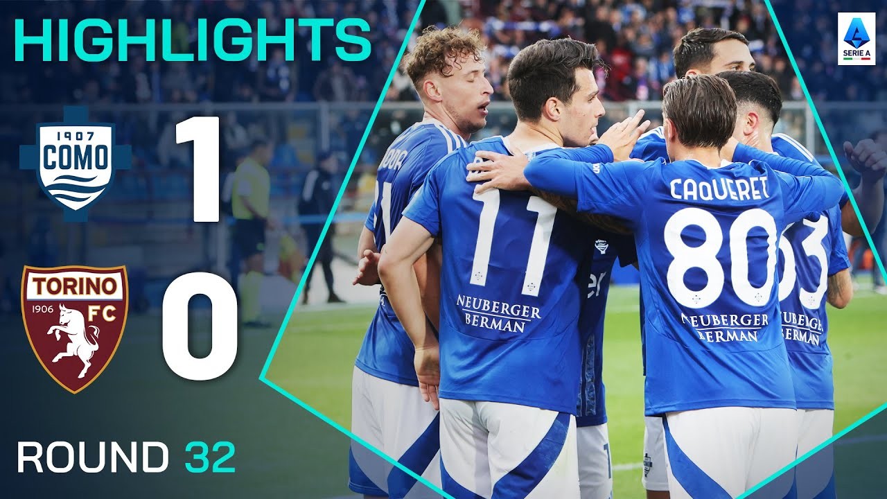 #ไฮไลท์ฟุตบอล [ โคโม่ 1 - 0 โตริโน่ ] กัลโช่ เซเรียอา อิตาลี 2025/14.4.68