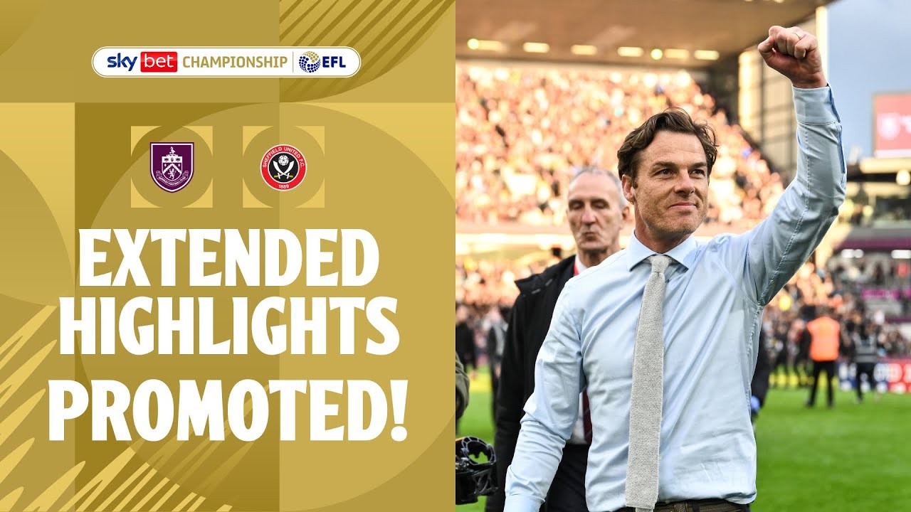 #ไฮไลท์ฟุตบอล [ เบิร์นลี่ย์ 2 - 1 เชฟฟิลด์ ยูไนเต็ด ] เดอะแชมเปี้ยนส์ชิพ อังกฤษ 2025/22.4.68