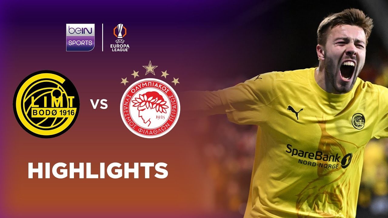 #ไฮไลท์ฟุตบอล [ โบโด กลิมท์ 3 - 0 โอลิมเปียกอส ] ยูฟ่า ยูโรป้า ลีก (รอบ16ทีมสุดท้าย)นัดแรก 2025/7.3.68