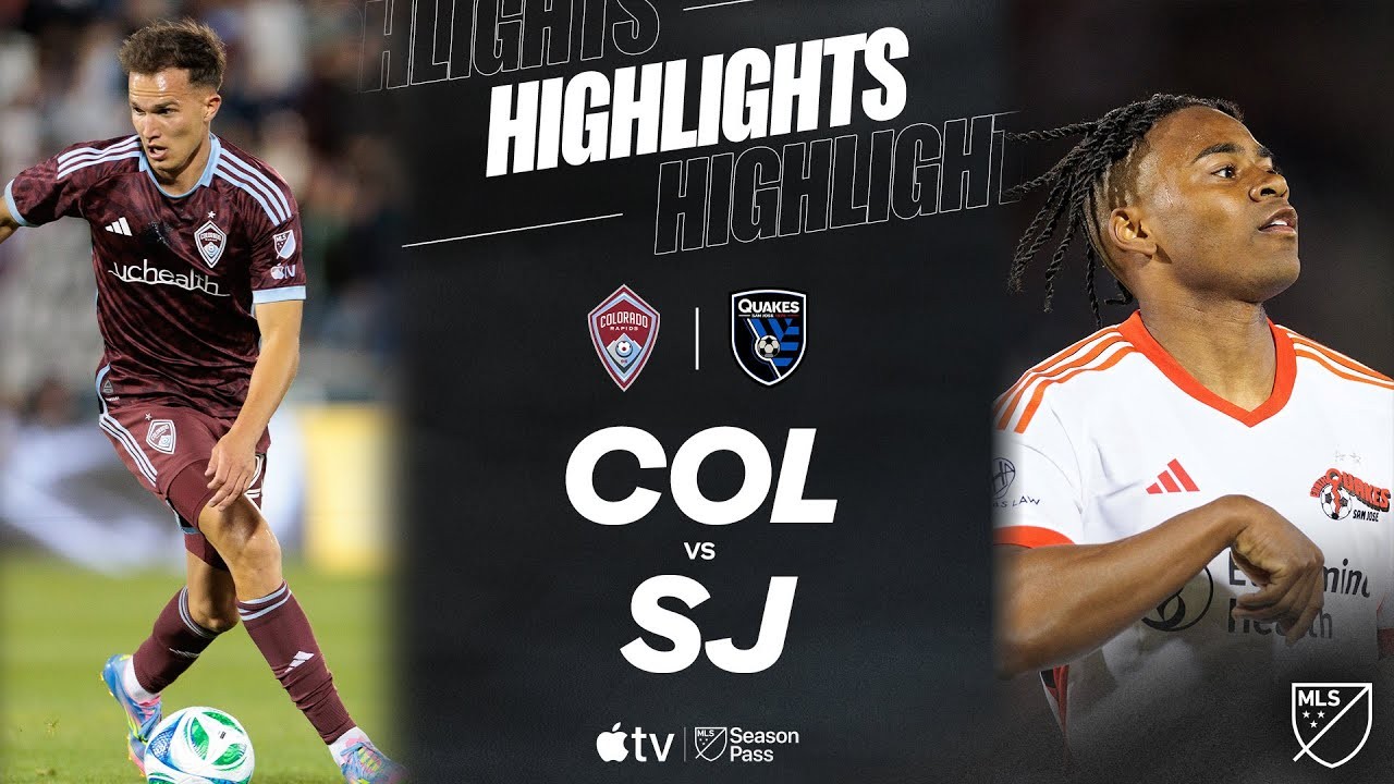#ไฮไลท์ฟุตบอล [ โคโลราโด้ ราปิดส์ 0 - 2 ซาน โฮเซ่ เอิร์ธเควกส์ ] ยูเอสเอ เมเจอร์ลีก ซอคเกอร์ 2025/11.5.68