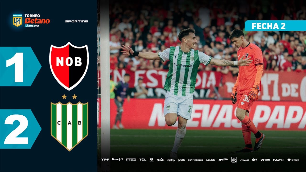 #ไฮไลท์ฟุตบอล [ นีเวลล์ โอลด์ บอยส์ 1 - 2 บานฟิลด์ ] อาร์เจนติน่า พรีเมียร์ ดิวิชั่น 2025/21.7.68