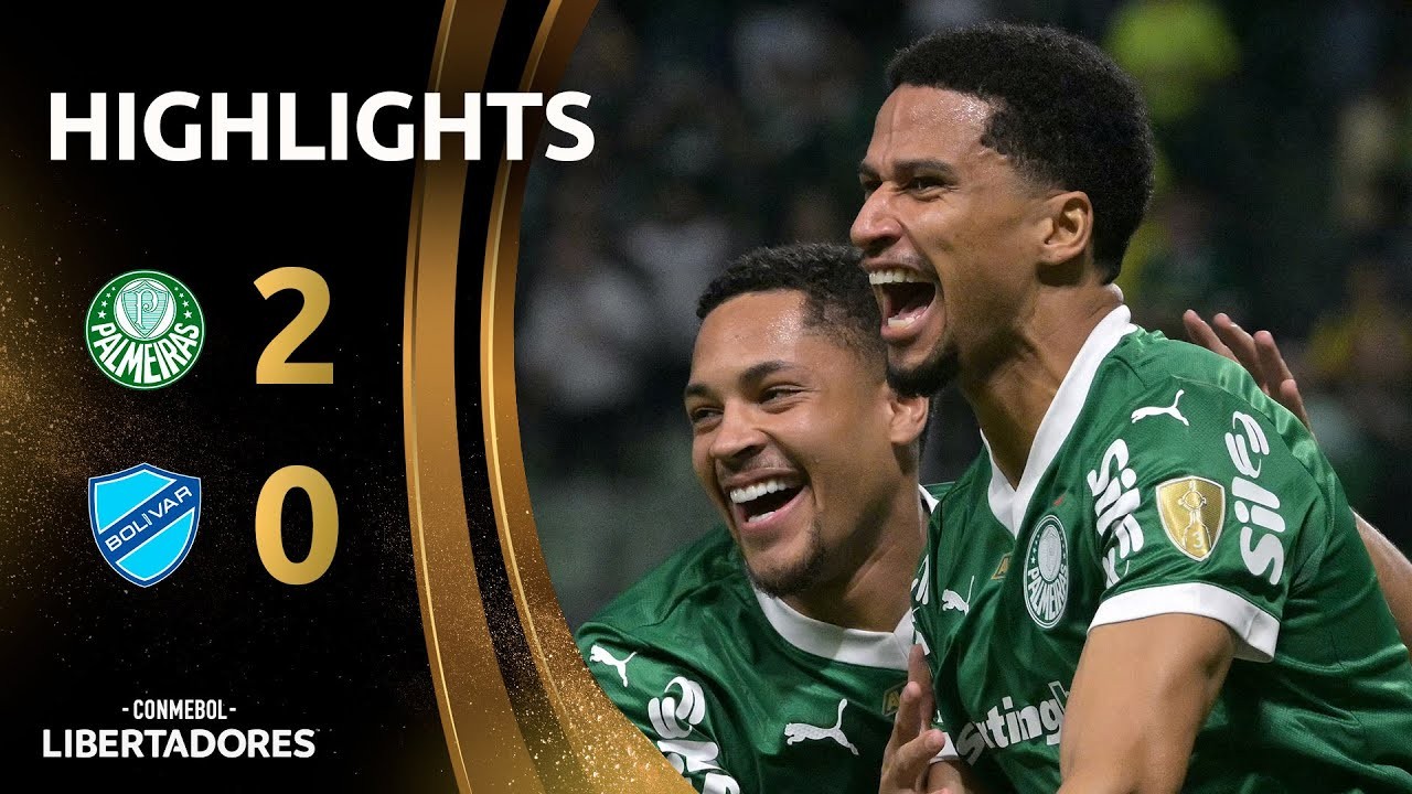 #ไฮไลท์ฟุตบอล [ พัลไมรัส 2 - 0 โบลิวาร์ ] โคปา ลิเบอร์ตาดอเรส 2025/16.5.68
