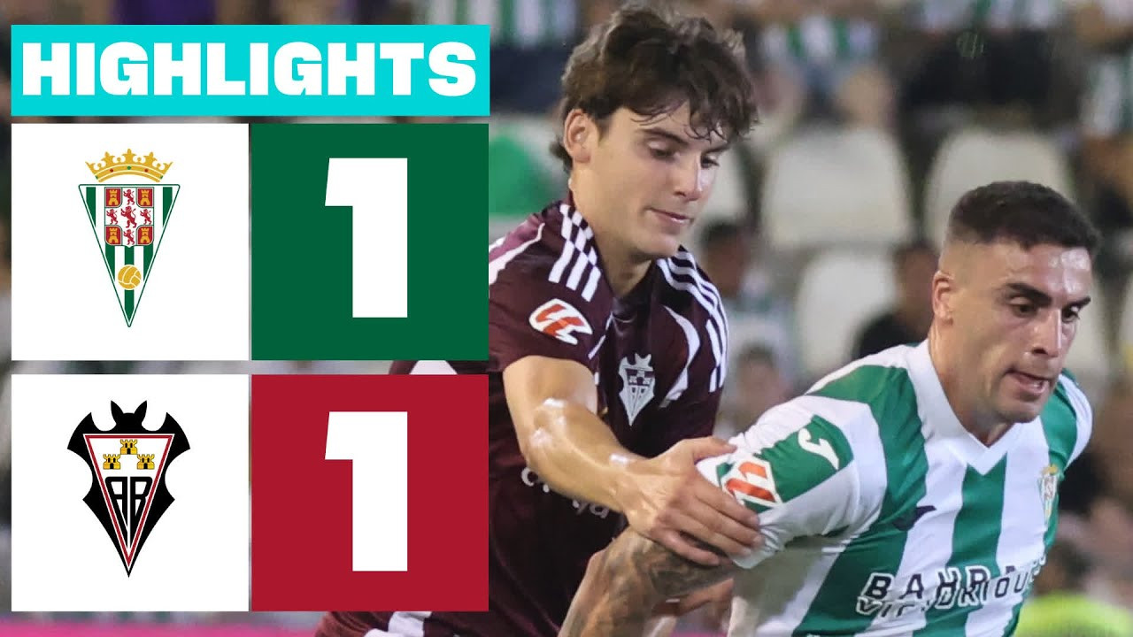 #ไฮไลท์ฟุตบอล [ คอร์โดบ้า 1 - 1 อัลบาเซเต้ ] อเดลันเต้ สเปน 2025/2.6.68