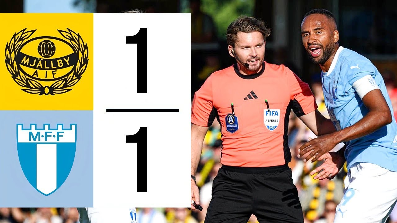 #ไฮไลท์ฟุตบอล [ มอลล์บี้ 1 - 1 มัลโม่ ] สวีเดน ออลสเวนส์คาน 2025/1.7.68