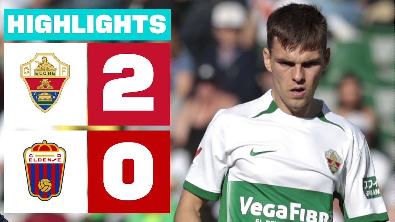 #ไฮไลท์ฟุตบอล [ เอลเช่ 2 - 0 เอลเดนเซ่ ] อเดลันเต้ สเปน 2025/23.3.68