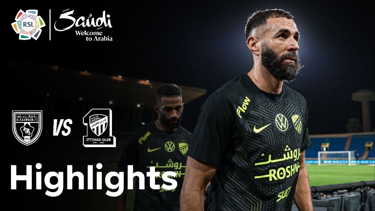 #ไฮไลท์ฟุตบอล [ อัล ทาวอน 1 - 2 อัล อิติฮัด ] ซาอุดีอาระเบีย โปรเฟสชั่นแนล ลีก 2025/7.2.68