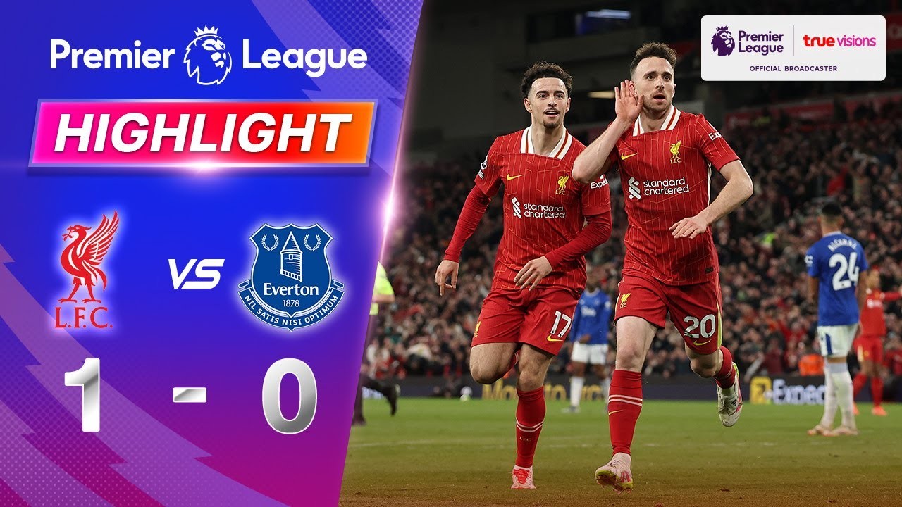 #ไฮไลท์ฟุตบอล [ ลิเวอร์พูล 1 - 0 เอฟเวอร์ตัน ] พรีเมียร์ลีก อังกฤษ 2025/3.4.68