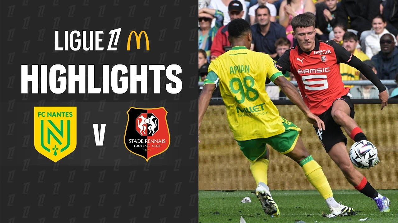 #ไฮไลท์ฟุตบอล [ น็องต์ 2 - 2 แรนส์ ] ลีกเอิง ฝรั่งเศส 2025/21.9.68
