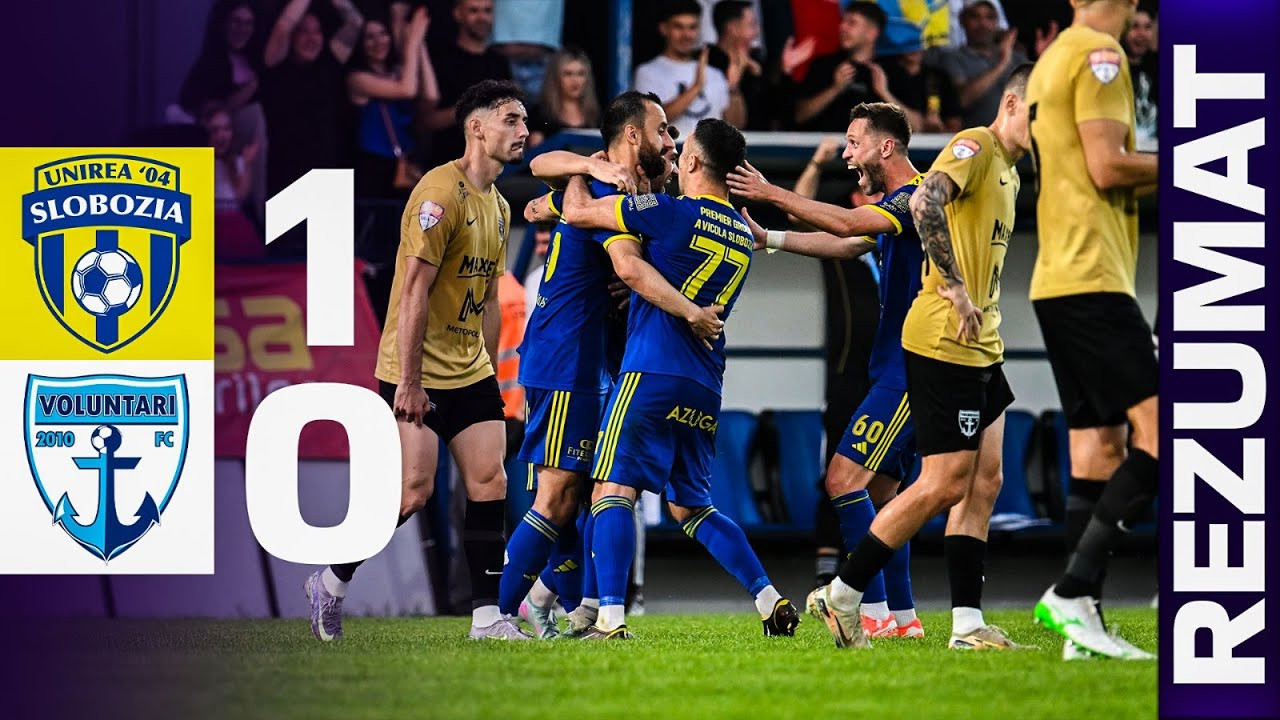 #ไฮไลท์ฟุตบอล [ ยูนิเรีย โซลโบเซีย 1 - 0 เอฟซี โวลุนทารี่ ] โรมาเนีย ซูเปอร์ลีก้า 2025/3.6.68