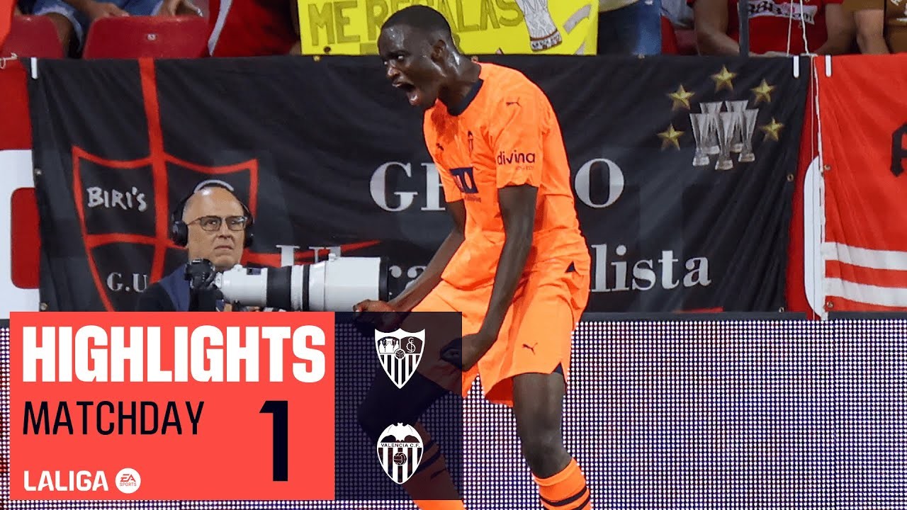 #ไฮไลท์ฟุตบอล [ เซบีย่า 1 - 2 บาเลนเซีย ] ลาลีก้า สเปน 2023