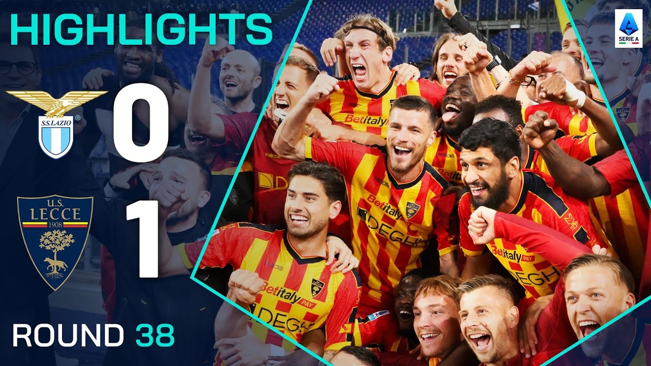 #ไฮไลท์ฟุตบอล [ ลาซิโอ้ 0 - 1 เลชเช่ ] กัลโช่ เซเรียอา อิตาลี 2025/26.5.68