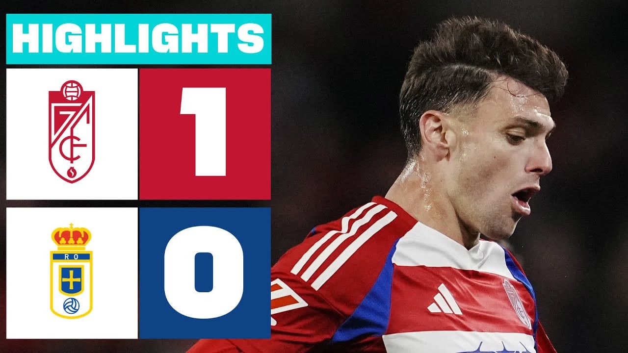 #ไฮไลท์ฟุตบอล [ กรานาด้า 1 - 0 เรอัล โอเบียโด้ ] อเดลันเต้ สเปน 2025/23.3.68