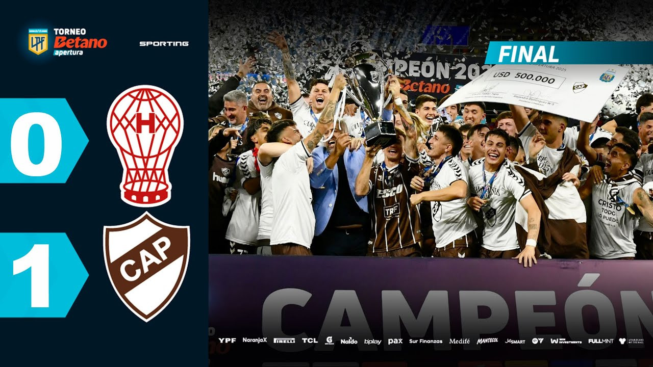 #ไฮไลท์ฟุตบอล [ ซีเอ ฮูราแคน 0 - 1 ซีเอ พลาเทนเซ่ ] อาร์เจนติน่า พรีเมียร์ ดิวิชั่น 2025/2.6.68