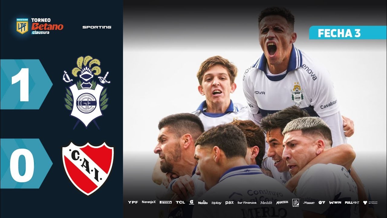 #ไฮไลท์ฟุตบอล [ กิมนาเซีย ลา พลาต้า 1 - 0 อินดิเพนเดนเต้ ] อาร์เจนติน่า พรีเมียร์ ดิวิชั่น 2025/28.7.68