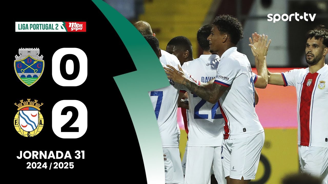 #ไฮไลท์ฟุตบอล [ จีดี ชาเวซ 0 - 2 เอฟซี อัลแวร์ก้า ] โปรตุเกส ดิวิชั่น2 2025/30.4.68