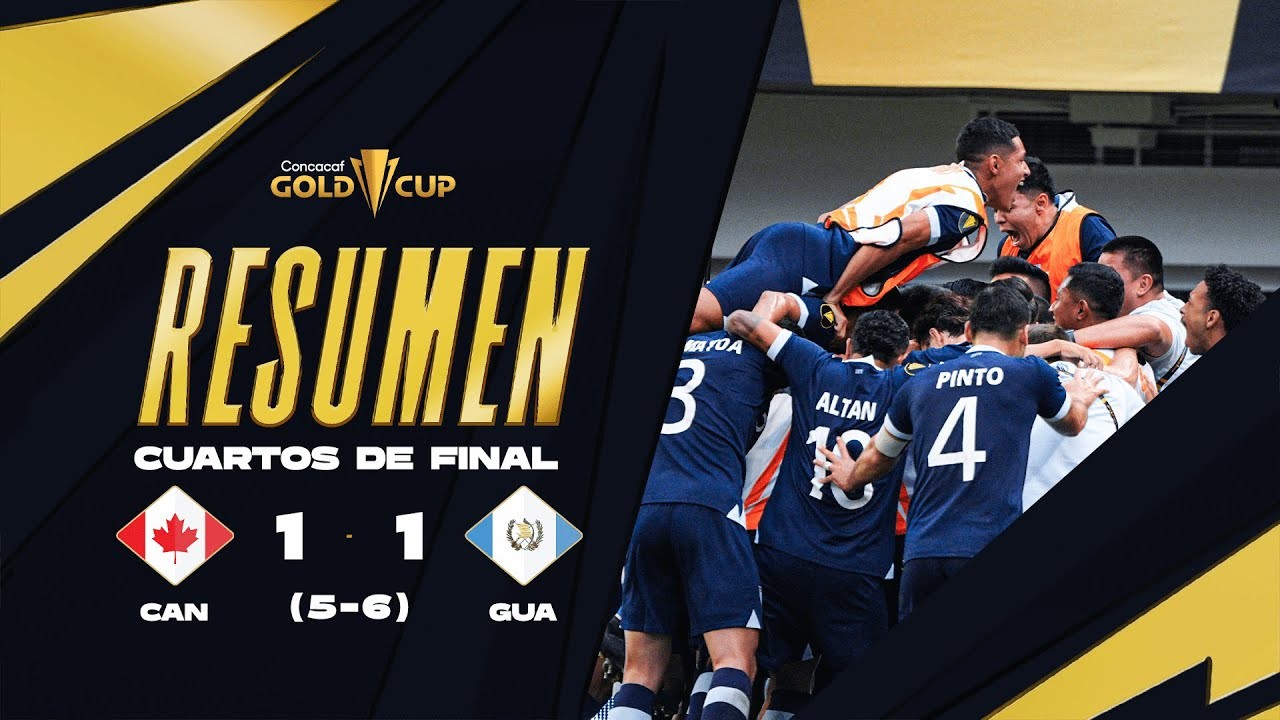#ไฮไลท์ฟุตบอล [ แคนาดา 1 - 1 กัวเตมาลา ] คอนคาเคฟ โกลด์ คัพ 2025/30.6.68
