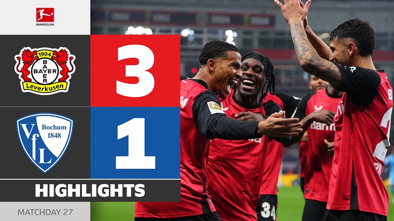 Full Match ย้อนหลัง [ เลเวอร์คูเซ่น vs โบคุ่ม ] บุนเดสลีก้า เยอรมัน 29.3.68