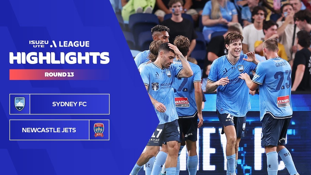 #ไฮไลท์ฟุตบอล [ ซิดนีย์ เอฟซี 4 - 0 นิวคาสเซิล เจ็ทส์ ] เอลีก ออสเตรเลีย 2024/20.1.67