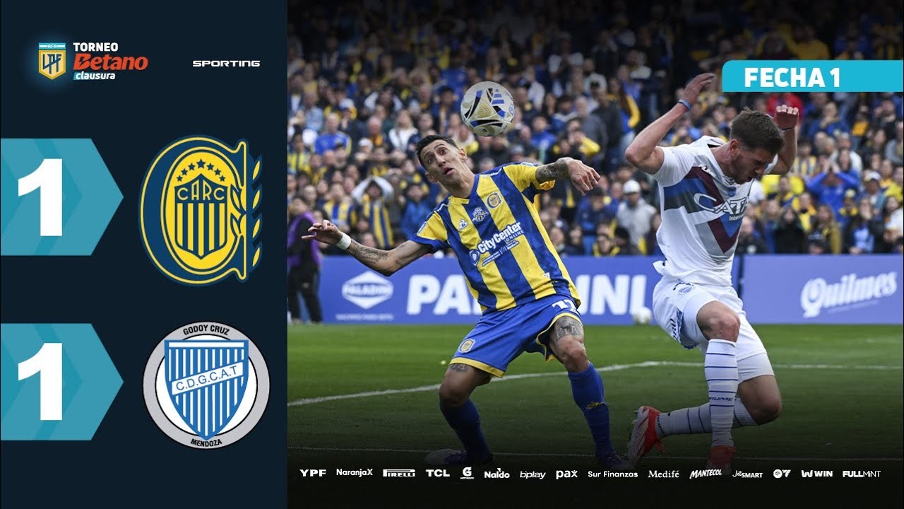 #ไฮไลท์ฟุตบอล [ โรซาริโอ เซ็นทรัล 1 - 1 โกดอย ครูซ ] อาร์เจนติน่า พรีเมียร์ ดิวิชั่น 2025/13.7.68