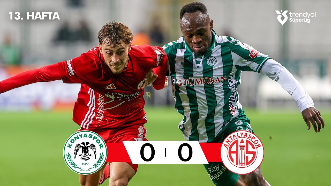 #ไฮไลท์ฟุตบอล [ คอนยาสปอร์ 0 - 0 อันตัลยาสปอร์ ] ตุรกี ซุปเปอร์ลีก 2025/25.11.68