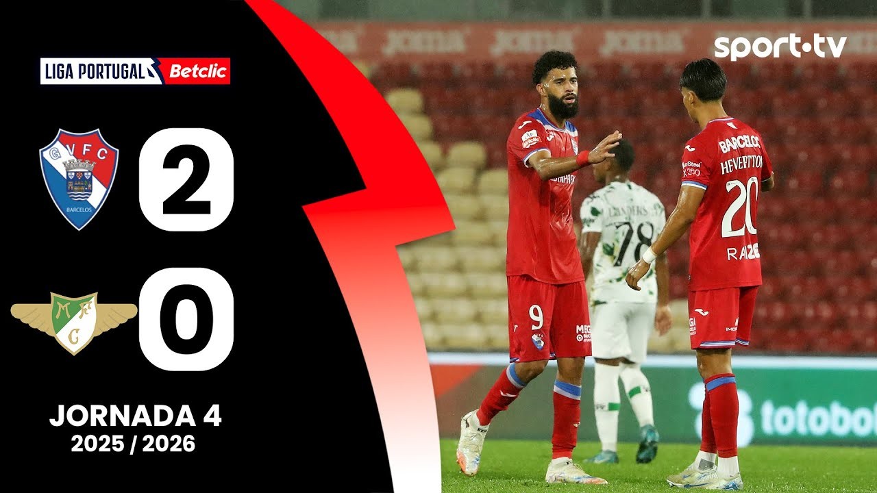 #ไฮไลท์ฟุตบอล [ กิล วิเซนเต้ 2 - 0 โมไรเรนเซ่ ] พรีไมร่า ลีก้า โปรตุเกส 2025/30.8.68