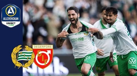 #ไฮไลท์ฟุตบอล [ ฮัมมาร์บี้ 1 - 0 เดเกอร์ฟอร์ส ] สวีเดน ออลสเวนส์คาน 2025/27.5.68